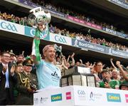 17 July 2022; Cian Lynch of Limerick lifts the Liam MacCarthy Cup after the GAA Hurling All-Ireland Senior Championship Final match between Kilkenny and Limerick at Croke Park in Dublin. Photo by Ray McManus/Sportsfile