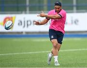 19 July 2022; Charlie Ngatai during a Leinster rugby training session at Energia Park in Dublin. Photo by Harry Murphy/Sportsfile