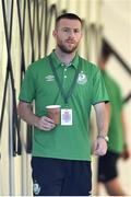19 July 2022; Jack Byrne of Shamrock Rovers before the UEFA Champions League 2022/23 Second Qualifying Round First Leg match between Ludogorets and Shamrock Rovers at Huvepharma Arena in Razgrad, Bulgaria. Photo by Alex Nicodim/Sportsfile