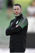 19 July 2022; Shamrock Rovers manager Stephen Bradley before the UEFA Champions League 2022/23 Second Qualifying Round First Leg match between Ludogorets and Shamrock Rovers at Huvepharma Arena in Razgrad, Bulgaria. Photo by Alex Nicodim/Sportsfile