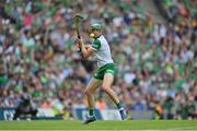 17 July 2022; Limerick goalkeeper Nickie Quaid during the GAA Hurling All-Ireland Senior Championship Final match between Kilkenny and Limerick at Croke Park in Dublin. Photo by Stephen McCarthy/Sportsfile