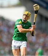 17 July 2022; Dan Morrissey of Limerick during the GAA Hurling All-Ireland Senior Championship Final match between Kilkenny and Limerick at Croke Park in Dublin. Photo by Stephen McCarthy/Sportsfile