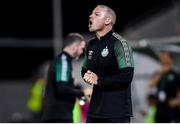 19 July 2022; Shamrock Rovers assistant coach Glen Cronin during the UEFA Champions League 2022/23 Second Qualifying Round First Leg match between Ludogorets and Shamrock Rovers at Huvepharma Arena in Razgrad, Bulgaria. Photo by Alex Nicodim/Sportsfile