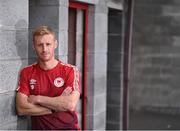 20 July 2022; Eoin Doyle poses for a portrait after a St Patrick's Athletic media conference at Richmond Park in Dublin. Photo by Piaras Ó Mídheach/Sportsfile
