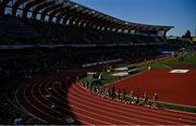 20 July 2022; A general view of the Women's 5000m heats during day six of the World Athletics Championships at Hayward Field in Eugene, Oregon, USA. Photo by Sam Barnes/Sportsfile