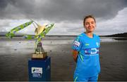 21 July 2022; Kate Mooney of DLR Waves at Coney Island in Sligo for the announcement the SSE Airtricity Women’s National League will once again light up free-to-air television when the TG4 cameras return for 10 live games. Photo by Stephen McCarthy/Sportsfile