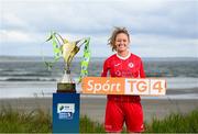 21 July 2022; Emma Hansberry of Sligo Rovers at Coney Island in Sligo for the announcement the SSE Airtricity Women’s National League will once again light up free-to-air television when the TG4 cameras return for 10 live games. Photo by Stephen McCarthy/Sportsfile