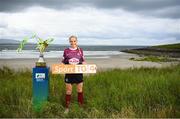 21 July 2022; Julie Ann Russell of Galway WFC at Coney Island in Sligo for the announcement the SSE Airtricity Women’s National League will once again light up free-to-air television when the TG4 cameras return for 10 live games. Photo by Stephen McCarthy/Sportsfile