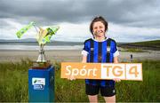 21 July 2022; Roisin Molloy of Athlone Town at Coney Island in Sligo for the announcement the SSE Airtricity Women’s National League will once again light up free-to-air television when the TG4 cameras return for 10 live games. Photo by Stephen McCarthy/Sportsfile