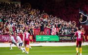 21 July 2022; A general view of Motherwell fans during the UEFA Europa Conference League 2022/23 Second Qualifying Round First Leg match between Motherwell and Sligo Rovers at Fir Park in Motherwell, Scotland. Photo by Roddy Scott/Sportsfile
