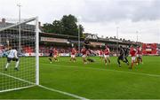21 July 2022; A general view of Richmond Park during the UEFA Europa Conference League 2022/23 Second Qualifying Round First Leg match between St Patrick's Athletic and NS Mura at Richmond Park in Dublin. Photo by Stephen McCarthy/Sportsfile