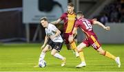 21 July 2022; William Fitzgerald of Sligo Rovers in action against Callum Slattery of Motherwell during the UEFA Europa Conference League 2022/23 Second Qualifying Round First Leg match between Motherwell and Sligo Rovers at Fir Park in Motherwell, Scotland. Photo by Roddy Scott/Sportsfile