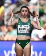 21 July 2022; Louise Shanahan of Ireland before the Women's 800m heats during day seven of the World Athletics Championships at Hayward Field in Eugene, Oregon, USA. Photo by Sam Barnes/Sportsfile