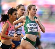21 July 2022; Louise Shanahan of Ireland during the Women's 800m heats during day seven of the World Athletics Championships at Hayward Field in Eugene, Oregon, USA. Photo by Sam Barnes/Sportsfile