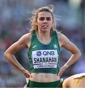 21 July 2022; Louise Shanahan of Ireland after the Women's 800m heats during day seven of the World Athletics Championships at Hayward Field in Eugene, Oregon, USA. Photo by Sam Barnes/Sportsfile