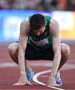 21 July 2022; Mark English of Ireland after the Men's 800m semi-final during day seven of the World Athletics Championships at Hayward Field in Eugene, Oregon, USA. Photo by Sam Barnes/Sportsfile