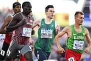 21 July 2022; Mark English of Ireland, centre, during the Men's 800m semi-final during day seven of the World Athletics Championships at Hayward Field in Eugene, Oregon, USA. Photo by Sam Barnes/Sportsfile