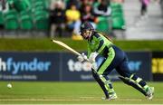 21 July 2022; Mary Waldron of Ireland during the Women's T20 International match between Ireland and Australia at Bready Cricket Club in Bready, Tyrone. Photo by George Tewkesbury/Sportsfile