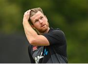 22 July 2022; Jimmy Neesham of New Zealand during the Men's T20 International match between Ireland and New Zealand at Stormont in Belfast. Photo by Ramsey Cardy/Sportsfile