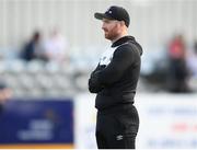 22 July 2022; Dundalk head coach Stephen O'Donnell observes his side's warm up before the SSE Airtricity League Premier Division match between Dundalk and Finn Harps at Oriel Park in Dundalk, Louth. Photo by George Tewkesbury/Sportsfile