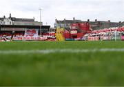 21 July 2022; A general view of Richmond Park before the UEFA Europa Conference League 2022/23 Second Qualifying Round First Leg match between St Patrick's Athletic and NS Mura at Richmond Park in Dublin. Photo by Stephen McCarthy/Sportsfile