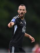 21 July 2022; Žiga Kous of Mura during the UEFA Europa Conference League 2022/23 Second Qualifying Round First Leg match between St Patrick's Athletic and NS Mura at Richmond Park in Dublin. Photo by Stephen McCarthy/Sportsfile