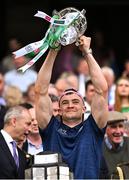 17 July 2022; Limerick's David McCarthy lifts the Liam MacCarthy Cup after the GAA Hurling All-Ireland Senior Championship Final match between Kilkenny and Limerick at Croke Park in Dublin. Photo by Piaras Ó Mídheach/Sportsfile