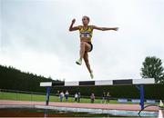 23 July 2022; Michelle Finn of Leevale A.C. competing in the Senior 2000m SC during day one of the AAI Games and Combined Events Track and Field Championships at Tullamore, Offaly. Photo by George Tewkesbury/Sportsfile