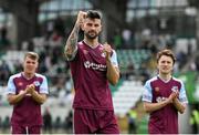 23 July 2022; Adam Foley of Drogheda United after the SSE Airtricity League Premier Division match between Shamrock Rovers and Drogheda United at Tallaght Stadium in Dublin. Photo by Seb Daly/Sportsfile