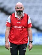 23 July 2022; Cork manager Matthew Twomey before the Glen Dimplex Senior Camogie All-Ireland Championship Semi-Final match between Cork and Waterford at Croke Park in Dublin. Photo by Piaras Ó Mídheach/Sportsfile