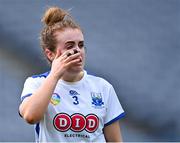 23 July 2022; Iona Heffernan of Waterford after her side's defeat in the Glen Dimplex Senior Camogie All-Ireland Championship Semi-Final match between Cork and Waterford at Croke Park in Dublin. Photo by Piaras Ó Mídheach/Sportsfile