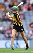 23 July 2022; Laura Murphy of Kilkenny scores her side's first goal during the Glen Dimplex Senior Camogie All-Ireland Championship Semi-Final match between Galway and Kilkenny at Croke Park in Dublin. Photo by Piaras Ó Mídheach/Sportsfile