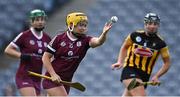 23 July 2022; Siobhán McGrath of Galway during the Glen Dimplex Senior Camogie All-Ireland Championship Semi-Final match between Galway and Kilkenny at Croke Park in Dublin. Photo by Piaras Ó Mídheach/Sportsfile