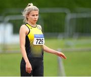 23 July 2022; Bláithín Ní Chiaráin of Dunleer A.C., Louth competing in the Junior 18-19 Heptathlon during day one of the AAI Games and Combined Events Track and Field Championships at Tullamore, Offaly. Photo by George Tewkesbury/Sportsfile