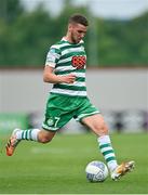 23 July 2022; Dylan Watts of Shamrock Rovers during the SSE Airtricity League Premier Division match between Shamrock Rovers and Drogheda United at Tallaght Stadium in Dublin. Photo by Seb Daly/Sportsfile