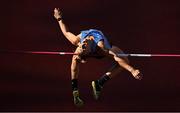 23 July 2022; Maicel Uibo of Estonia competes in the high jump of the men's decathlon during day nine of the World Athletics Championships at Hayward Field in Eugene, Oregon, USA. Photo by Sam Barnes/Sportsfile