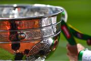 24 July 2022; The Sam Maguire Cup before the GAA Football All-Ireland Senior Championship Final match between Kerry and Galway at Croke Park in Dublin. Photo by Piaras Ó Mídheach/Sportsfile