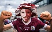 24 July 2022; Galway supporter Eanna Birmingham from Hedford, Galway, before the GAA Football All-Ireland Senior Championship Final match between Kerry and Galway at Croke Park in Dublin. Photo by Harry Murphy/Sportsfile