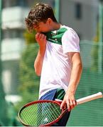 24 July 2022; Eoghan Jennings of Team Ireland during a training session at the 2022 European Youth Summer Olympic Festival at Banská Bystrica, Slovakia. Photo by Eóin Noonan/Sportsfile