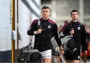 24 July 2022; Johnny Heaney of Galway arrives before the GAA Football All-Ireland Senior Championship Final match between Kerry and Galway at Croke Park in Dublin. Photo by Stephen McCarthy/Sportsfile