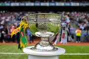 24 July 2022; The Sam Maguire Cup before the GAA Football All-Ireland Senior Championship Final match between Kerry and Galway at Croke Park in Dublin. Photo by Stephen McCarthy/Sportsfile