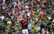 24 July 2022; Kieran Molloy of Galway before the GAA Football All-Ireland Senior Championship Final match between Kerry and Galway at Croke Park in Dublin. Photo by David Fitzgerald/Sportsfile