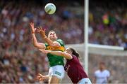 24 July 2022; Paul Geaney of Kerry in action against Kieran Molloy of Galway during the GAA Football All-Ireland Senior Championship Final match between Kerry and Galway at Croke Park in Dublin. Photo by Stephen McCarthy/Sportsfile