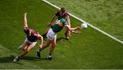 24 July 2022; Paul Geaney of Kerry in action against Paul Conroy, left, and John Daly of Galway during the GAA Football All-Ireland Senior Championship Final match between Kerry and Galway at Croke Park in Dublin. Photo by Daire Brennan/Sportsfile
