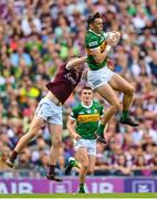 24 July 2022; David Clifford of Kerry in action against John Daly of Galway during the GAA Football All-Ireland Senior Championship Final match between Kerry and Galway at Croke Park in Dublin. Photo by Stephen McCarthy/Sportsfile