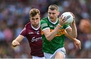 24 July 2022; Diarmuid O'Connor of Kerry in action against Paul Conroy of Galway during the GAA Football All-Ireland Senior Championship Final match between Kerry and Galway at Croke Park in Dublin. Photo by Ramsey Cardy/Sportsfile
