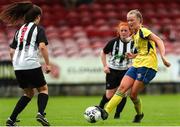 24 July 2022; Aoibhe Noonan of Douglas Hall during the FAI Women’s Intermediate Cup Final 2022 match between Douglas Hall LFC and Whitehall Rangers at Turners Cross in Cork. Photo by Michael P Ryan/Sportsfile