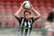 24 July 2022; Natasha Graham of Whitehall Rangers during the FAI Women’s Intermediate Cup Final 2022 match between Douglas Hall LFC and Whitehall Rangers at Turners Cross in Cork. Photo by Michael P Ryan/Sportsfile