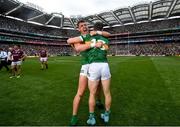 24 July 2022; David Clifford, left, and Paudie Clifford of Kerry celebrate after the GAA Football All-Ireland Senior Championship Final match between Kerry and Galway at Croke Park in Dublin. Photo by David Fitzgerald/Sportsfile