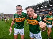 24 July 2022; Paudie Clifford, right, and Seán O'Shea of Kerry celebrate after the GAA Football All-Ireland Senior Championship Final match between Kerry and Galway at Croke Park in Dublin. Photo by David Fitzgerald/Sportsfile